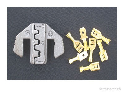 KRAFTWERK Ratschen-Hebel-Crimpzangen Crimpkopf für Rollcrimpeinsätze