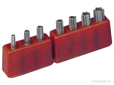 KRAFTWERK 7-t. 1/4' Maschinen-TX-Bit-Satz T10-40