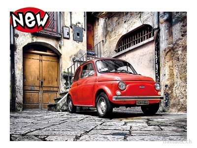 Clementoni Puzzle Fiat 500, 500 teilig
