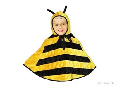 Fasnacht Bienchen Cape Gr. 98/104