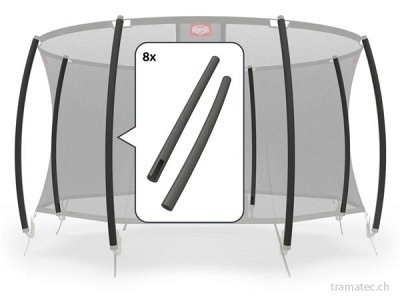 BERG Trampolin Ersatzteil Schaumstoffhüllen für Sicherheitsnetz T-Serie