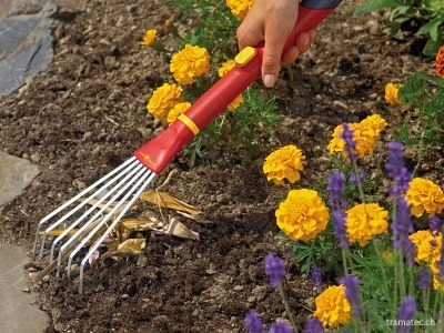 WOLF-Garten multi-star® Kleinfächerbesen LD-M mit Kurzstiel ZM 015 (Set)