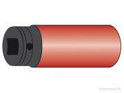 KRAFTWERK Tiefe Schlagnuss 1/2" KRAFTWERK Tiefe Schlagnuss 1/2' 21mm m.Plastikring
