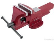 KRAFTWERK Installations-Stahlschraubstock 150 mm