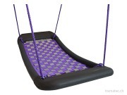 die-schaukel Mehrkindschaukel Allround M silber/violett